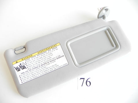 2008 LEXUS IS250 IS350 SUN SHADE VISOR SUNSHADE SUNVISOR RIGHT OEM 198 #76 A