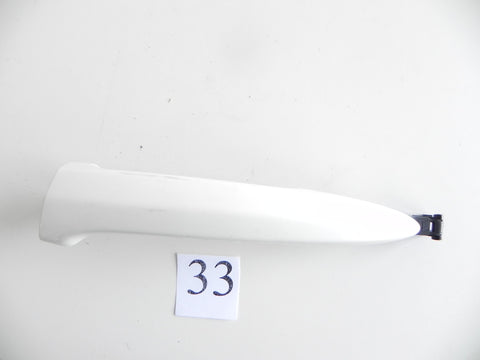 2008 LEXUS IS250 IS350 DOOR HANDLE REAR LEFT DRIVER SIDE WHITE OEM 198 #33 A