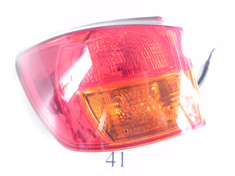 2007 LEXUS IS250 IS350 TAIL LIGHT QUARTER PANEL LEFT STOP LAMP OEM 345 #41 A