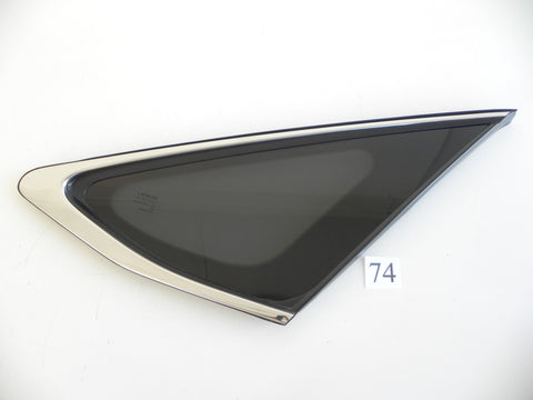 2013 LEXUS RX350 QUARTER GLASS REAR RIGHT PASSENGER 68188-53030 OEM 359 #74 A