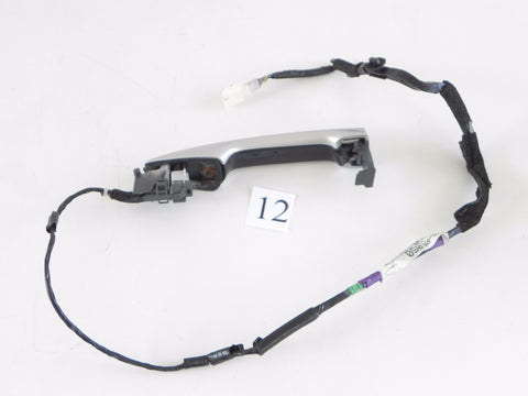 2013 LEXUS RX350 FRONT LEFT DOOR HANDLE WITH WIRING 69220-0E010 OEM 192 #69 A