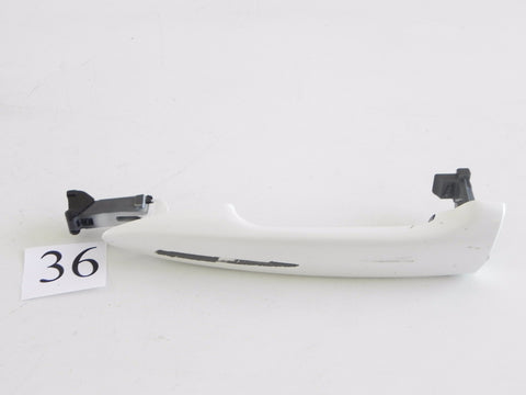 2013 LEXUS IS250 IS350 DOOR HANDLE LEFT DRIVER REAR WHITE OUTSIDE OEM 298 #36 A