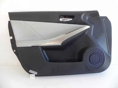 2014 LEXUS IS250 F-SPORT DOOR PANEL FRONT LEFT SIDE TRIM DRIVER OEM 813 #53 A
