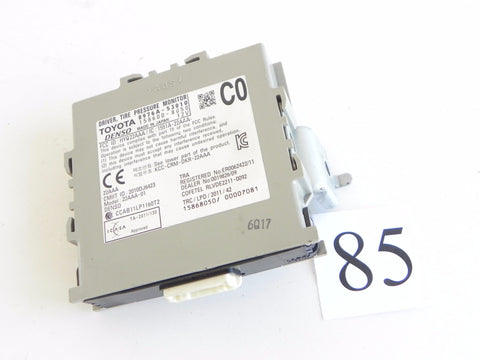 2014 LEXUS IS250 F-SPORT TIRE PRESSURE MONITOR MODULE 8976A-53010 OEM 813 #85 A