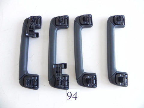 2014 LEXUS IS250 ROOF HEADLINER HANDLE GRAB GRIP SET OF FOUR BLACK OEM 813 #94 A