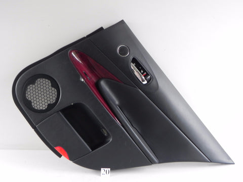 2006 LEXUS GS300 GS350 DOOR PANEL INTERIOR REAR RIGHT BLACK LEATHER 178 #20 A - Advancebay, Inc.