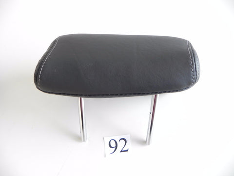 2009 LEXUS IS250 IS350 SEAT HEADREST REAR CENTER BLACK LEATHER OEM 742 #92 A