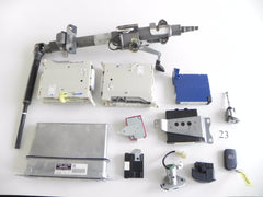2009 LEXUS IS250 KEY SET LOCK DOOR ENGINE COMPUTER STEERING COLUMN OEM 742 #23 A