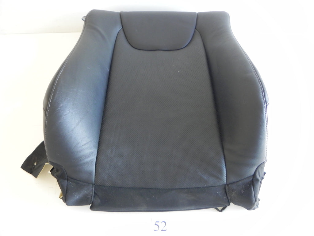 2013 LEXUS RX350 SEAT COVER CUSHION FRONT TOP RIGHT SIDE LEATHER BLACK OEM #52 A