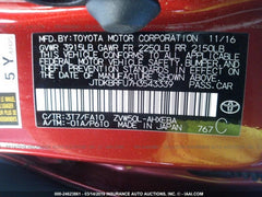 2017 TOYOTA PRIUS on sale parts only parting out Advancebay Inc #339