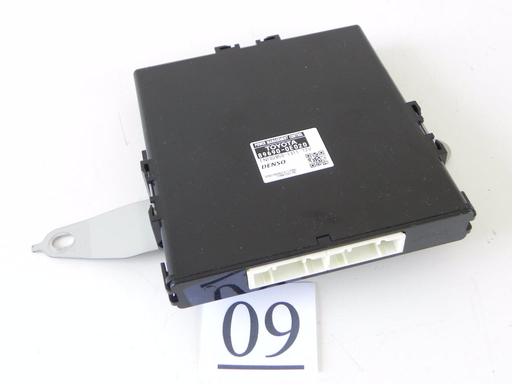 2013 LEXUS RX350 POWER SUPPLY CONTROL DASH ID LEFT AWD 89690-0E020 OEM 706 #09